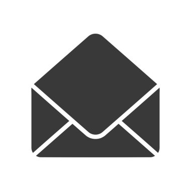 Posta simgesi vektörü aç