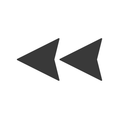 Geri sarma simge vektör