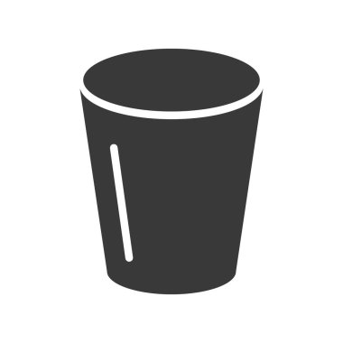 Çöp kutusu simgesi vektörü