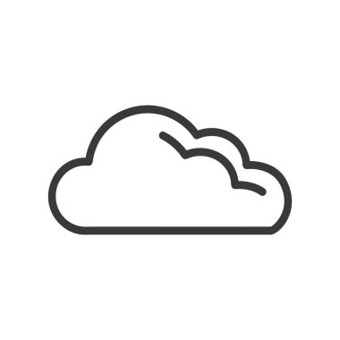 Bulut hesaplama simgesi vektörü