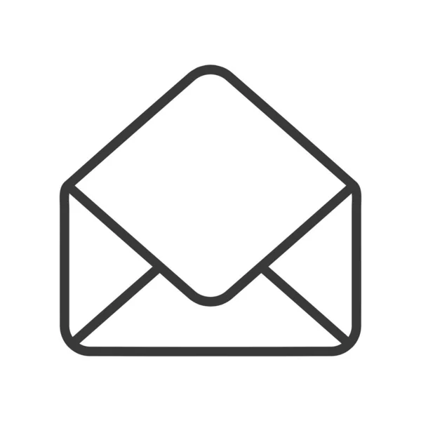 Open Mail Icon vecteur — Image vectorielle