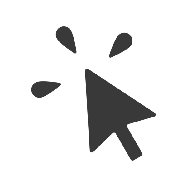 Vektor ikony kurzoru myši — Stockový vektor