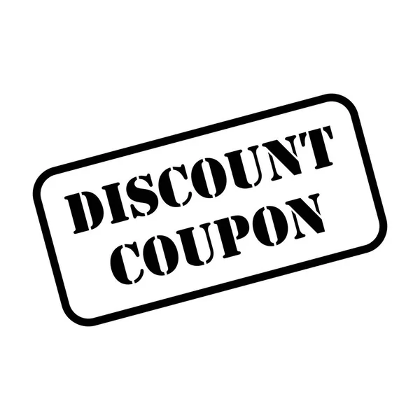 Promo Coupon Caoutchouc Timbre Vecteur — Image vectorielle