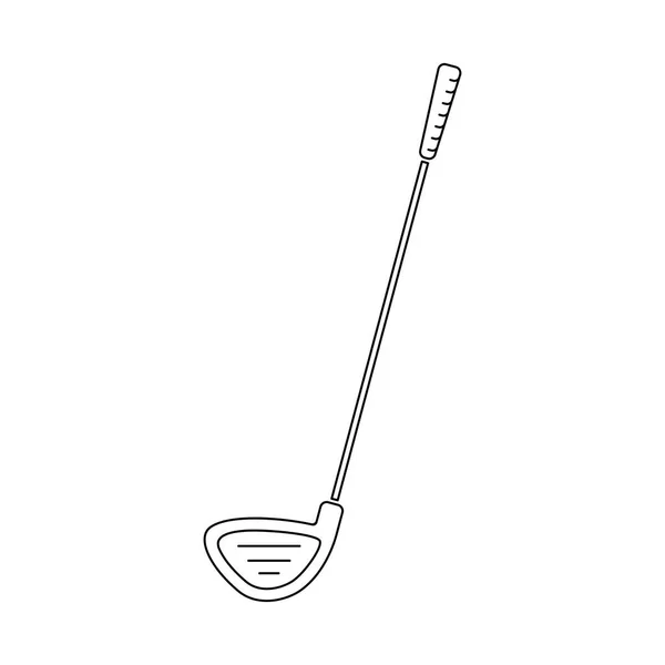 Madera Golf Para Teeing Vector — Vector de stock