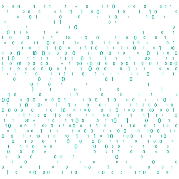 Фон с цифрами на экране. двоичный код ноль одна матрица белый фон. баннер, шаблон, обои. Аннотация Matrix Background. Бинарный компьютерный код. Кодирование. Концепция хакера. Векторный фон — стоковый вектор