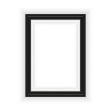 Vektör fırça darbeleri beyaz arka planda boya daireleri çizer. Mürekkeple çizilmiş boya fırçası çemberi. Logo, etiket tasarımı element vektör çizimi. Siyah soyut çember. Çerçeve.