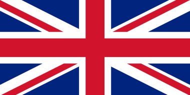 İngiltere bayrak. İngiltere bayrak boyalı fırça. Elle çizilmiş tarzı resimde bir grunge etkisi ve suluboya ile. İngiltere bayrak doku ile.