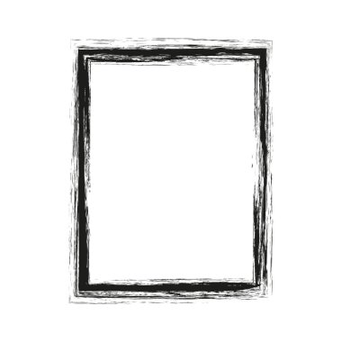 Beyaz arka plan üzerinde boya fırça darbeleri daireler vektör. Mürekkep el boya fırça daire çizilmiş. Logo, etiket tasarım öğesi vektör çizim.