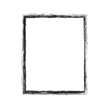 Beyaz arka plan üzerinde boya fırça darbeleri daireler vektör. Mürekkep el boya fırça daire çizilmiş. Logo, etiket tasarım öğesi vektör çizim.