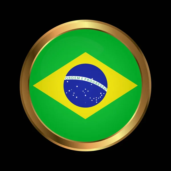 Bandiera Brasile Spazzola Dipinta Bandiera Brasile Illustrazione Stile  Disegnato Mano - Vettoriale Stock di ©alexsl 238568826