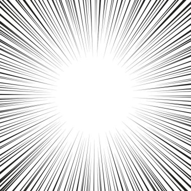 Çizgi roman hız yatay çizgiler arka plan