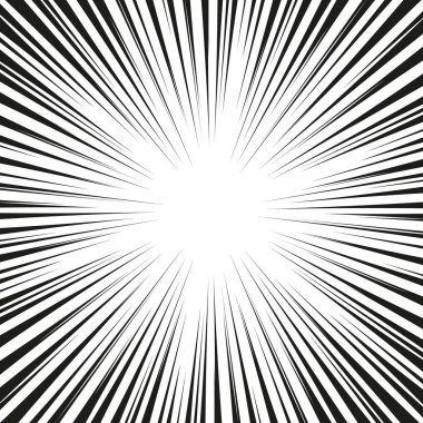 Çizgi roman hız yatay çizgiler arka plan