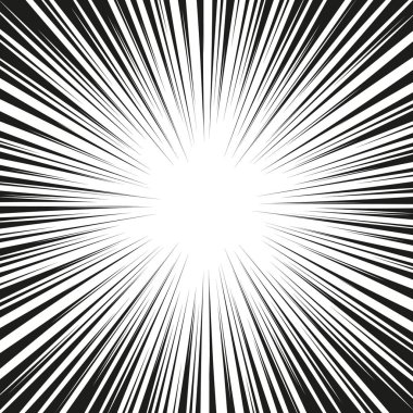 Çizgi roman hız yatay çizgiler arka plan