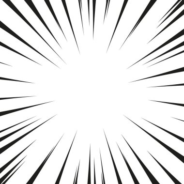 Çizgi roman hız yatay çizgiler arka plan