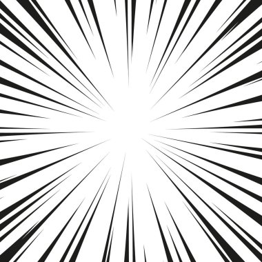 Çizgi roman hız yatay çizgiler arka plan