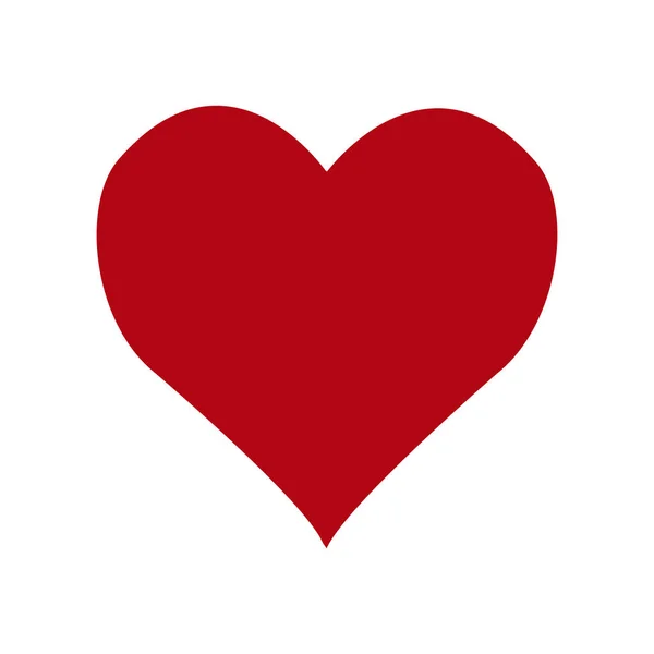 Векторний Гранжеве Серце День Святого Валентина Ілюстрація Старовинного Елемента Дизайну — стоковий вектор