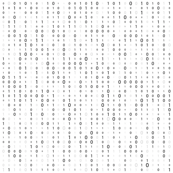 Arka plan basamaklı üstünde perde. ikili kod sıfır bir matris beyaz arka plan. afiş, desen, duvar kağıdı. Soyut matris arka plan. İkili bilgisayar kodu. Kodlama. Hacker kavramı. Vektör arka plan
