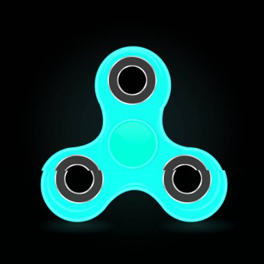 Beyaz arka planda gümüş bilyalı renkli kıvrımlı. Modern çocukların el yapımı oyuncakları