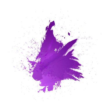 Vektör suluboya sıçrama dokusu izole edildi. Elle çizilmiş leke, nokta. Suluboya efektleri. soyut arkaplan.