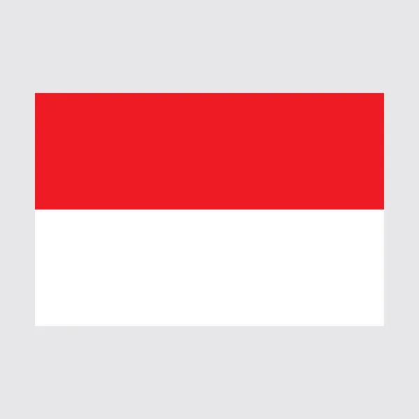 Bendera Indonesia bergambar kuas. Ilustrasi gaya gambar tangan dengan efek grunge dan cat air. Indonesia ditandai dengan tekstur grunge. Ilustrasi vektor . - Stok Vektor