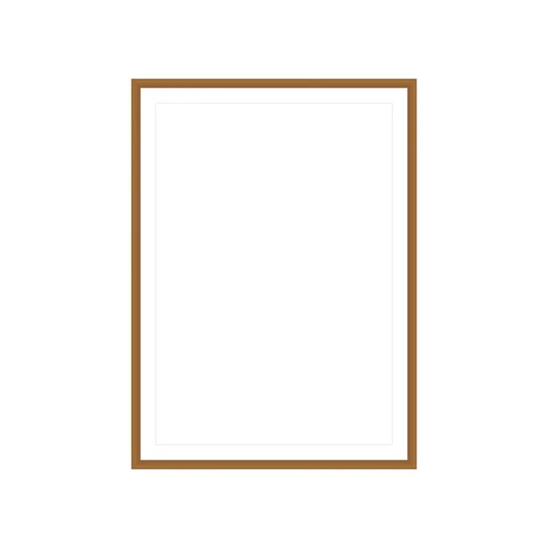 Реалистичная Золотая Рамка Изолирована Сером Фоне Идеально Подходит Презентаций Векторная — стоковый вектор
