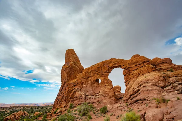 Arco da torre em Utah — Fotografia de Stock