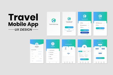 Seyahat Mobil App Ux Tasarım