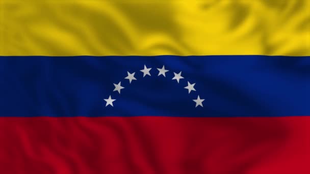 Térkép Venezuela - Waving Flag Animation