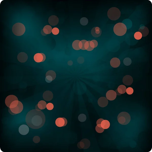 Vánoční Světla Nový Rok Abstraktní Pozadí Zářící Magické Dárkovou Kartu — Stockový vektor