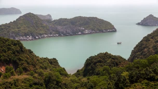 Paysage de Ha Long Bay, Timelapse Vietnam — Video