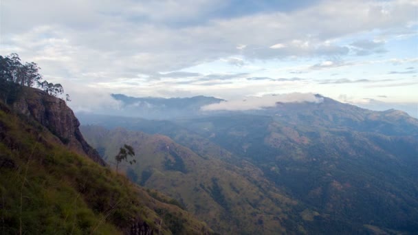 Ella gór Sri Lanki timelapse krajobraz — Wideo stockowe