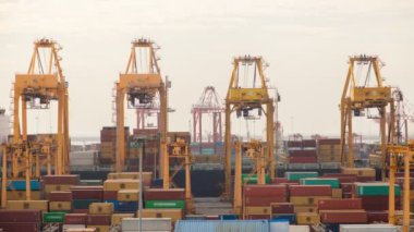 Konteyner Vinç Port, Colombo, Sri Lanka
