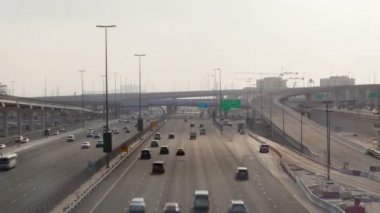 Dubai Yat Limanı otoyol Dubai timelapse