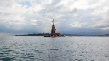 Bakirelerin timelapse istanbul, Türkiye, kiz kulesi kule kule