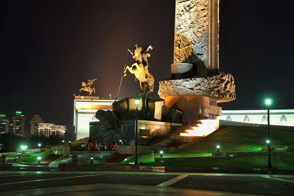 Moskova Rusya Ana Zafer Anıtı Meydanı Galip Poklannaya Hill Zafer — Stok fotoğraf
