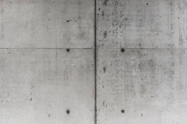 düz gri beton duvar yakın çekim