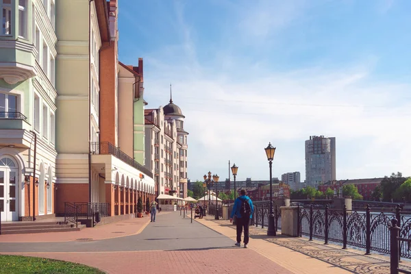 Kaliningrad, Russia-may 11, 2016: Urban landscape with views of architecture and attractions.