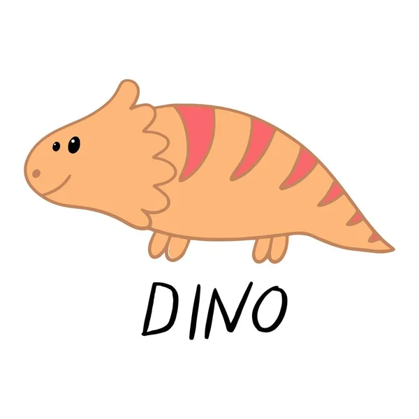 Grappige cartoon Dino — Stockvector