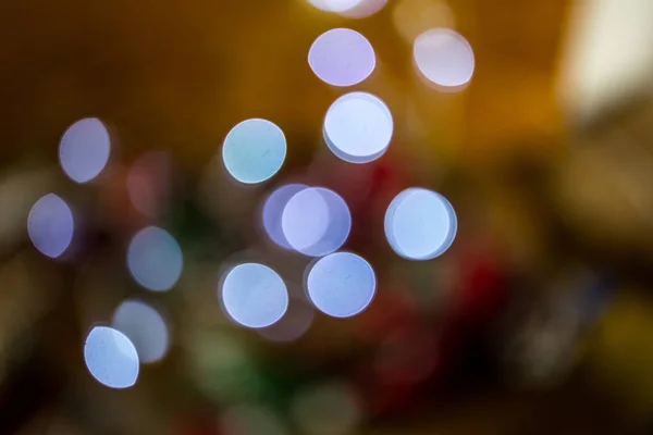 Farbige Abstrakte Verschwommene Lichtuntergründe Dunkles Licht — Stockfoto