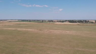 Floodplains Vistula Nehri, Polonya. Renk sınıflandırma için D-cinelike dosya.
