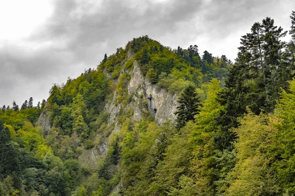 The turn of the river Dunajec in Pieniny, Poland and Slovakia