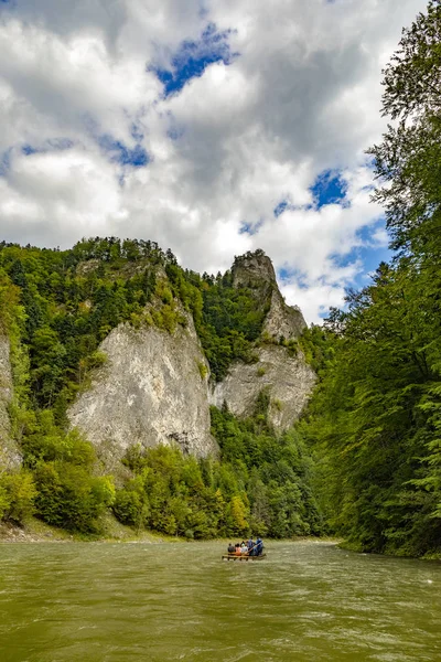 The turn of the river Dunajec in Pieniny, Poland and Slovakia