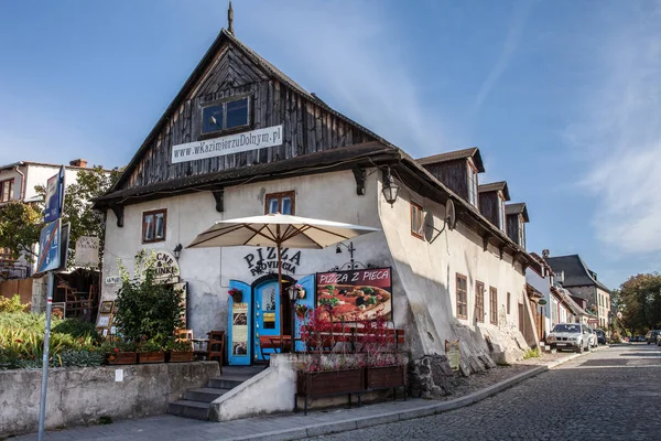 Kazimierz Dolny Poland October 2015 Historic Buildings Medieval City Kazimierz — Stock Photo, Image