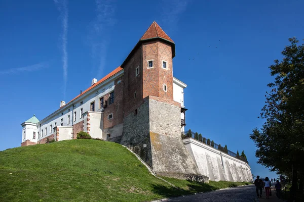 Sandomierz Polsko Říjen 2015 Starý Hrad Století Sandoměř — Stock fotografie
