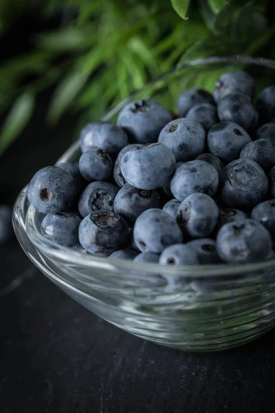 Blueberry antioxidant organic in a bowl. — Stock Photo, Image
