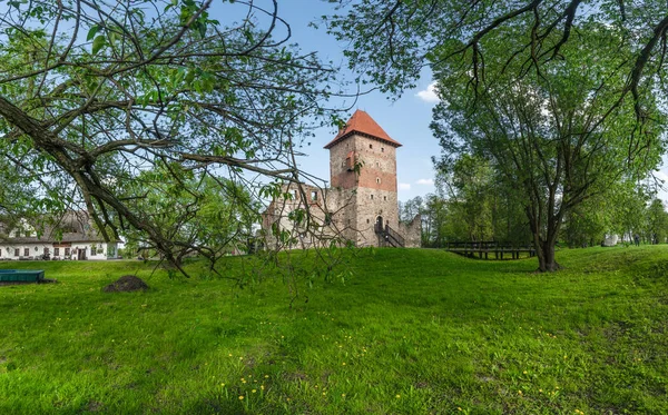 CHUDOW, POLOGNE - 02 MAI 2019 : Ruines du château Renaissance i — Photo