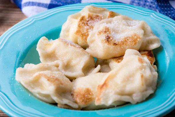 Dumplings with cheese. — Stock Photo, Image