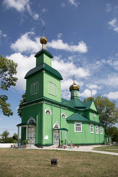 Trzescianka Polônia Julho 2019 Igreja Ortodoxa São Miguel Arcanjo Trzescianka — Fotografia de Stock