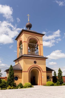 Zwierki, Polonya - 01 Ağustos 2019: Ortodoks Kadın Manastırı Doğuş N.M.P.