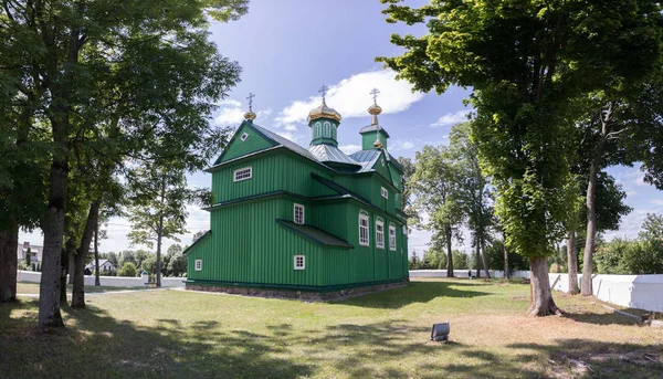 Trzescianka Polonia Agosto 2019 Iglesia Ortodoxa San Miguel Arcángel Trzescianka —  Fotos de Stock